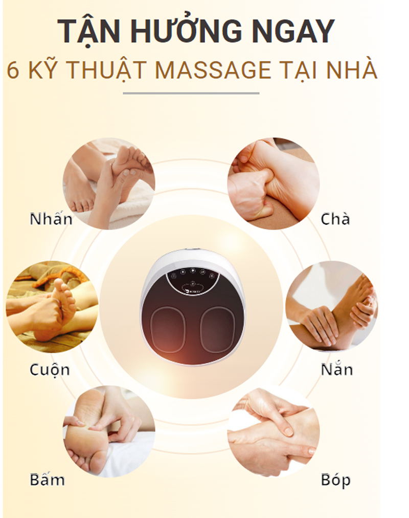 Máy massage chân cao cấp Hasuta HMF-260 - Hàng chính hãng