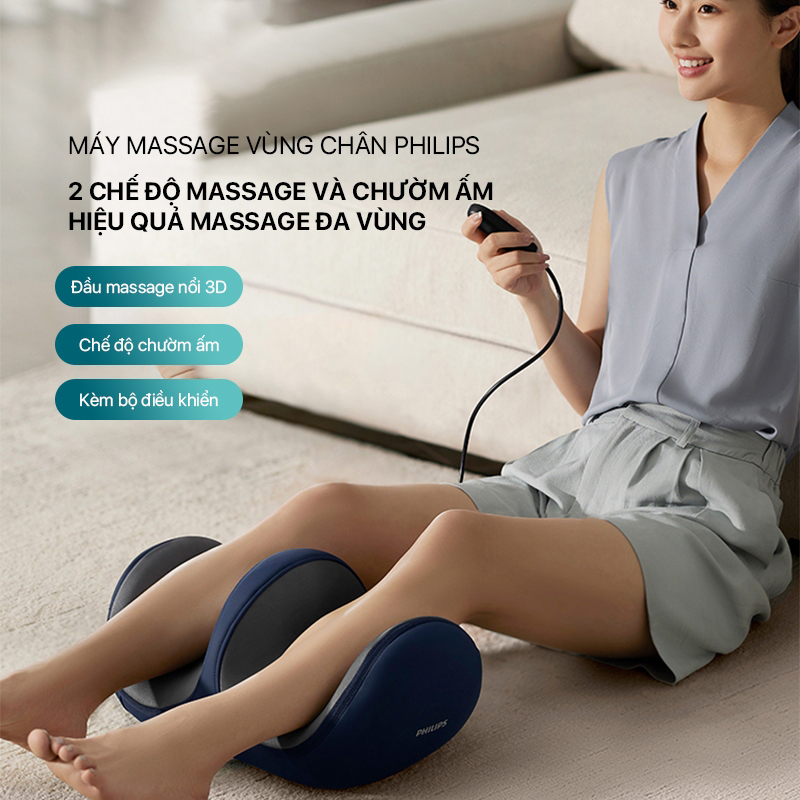 Máy massage chân Philips PPM6331 - Hàng chính hãng