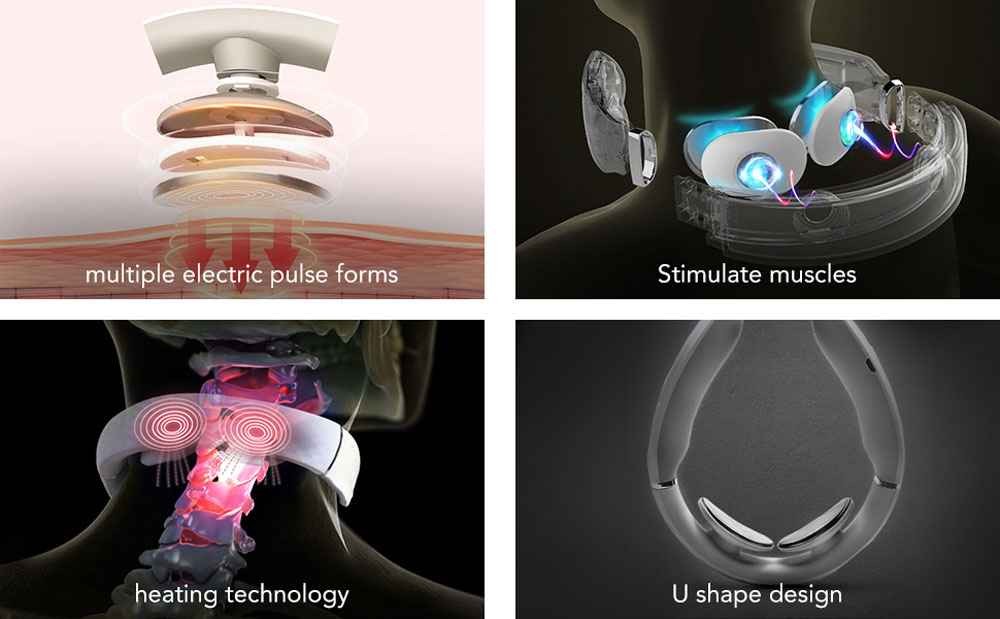 Máy massage cổ SKG 4356E - Hàng chính hãng