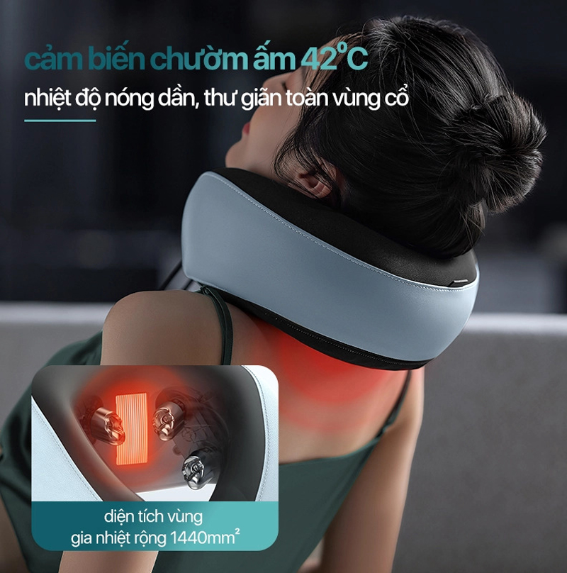 Máy massage cổ vai gáy Philips PPM3304 - Hàng chính hãng