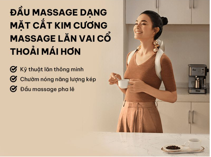 Máy massage cổ vai gáy SKG H5-2 - Hàng chính hãng