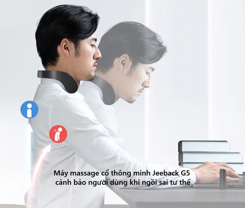 Máy massage cổ Xiaomi Jeeback G5 - Hàng chính hãng