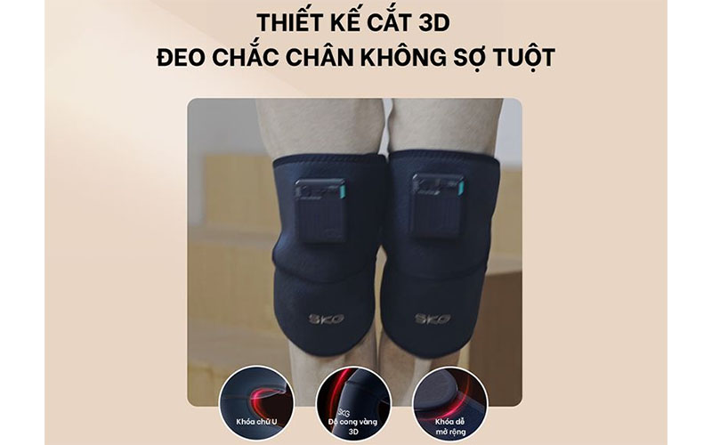 Máy massage đầu gối SKG W3 - Hàng chính hãng