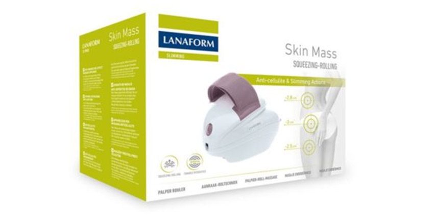 Máy massage làm mịn và săn chắc da Lanaform Skin Mass LA110220 - Hàng chính hãng