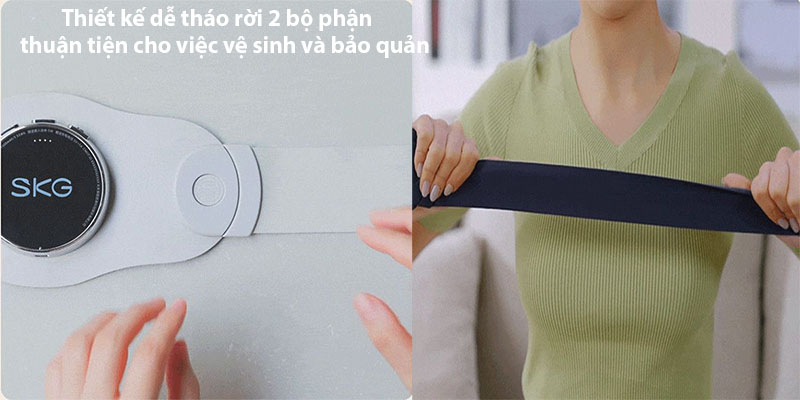 Thiết kế của Máy massage lưng SKG K3-2