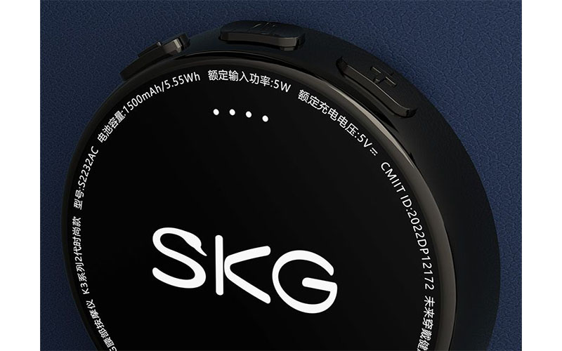 Bảng điều khiển của Máy massage lưng SKG K3-2