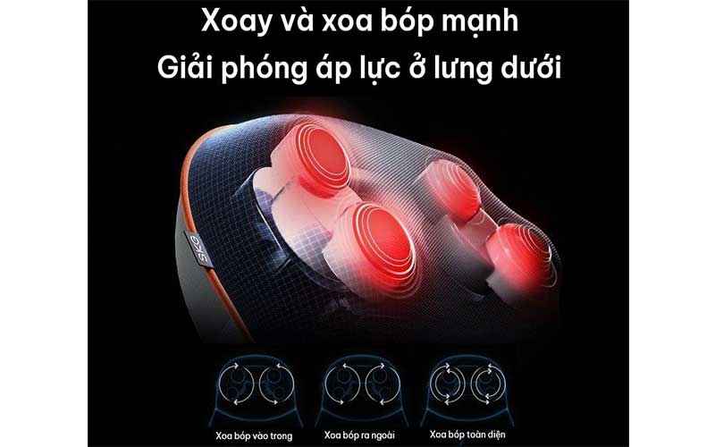 Máy massage lưng SKG T5 - Hàng chính hãng