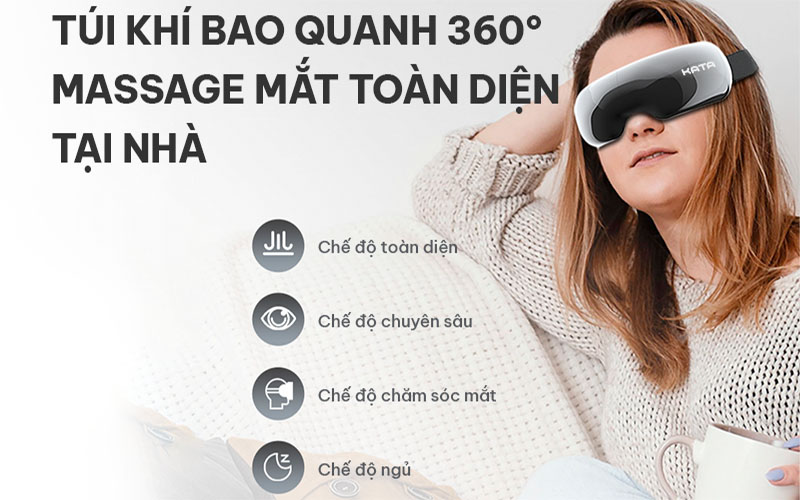 Máy massage mắt KATA ME10 - Hàng chính hãng