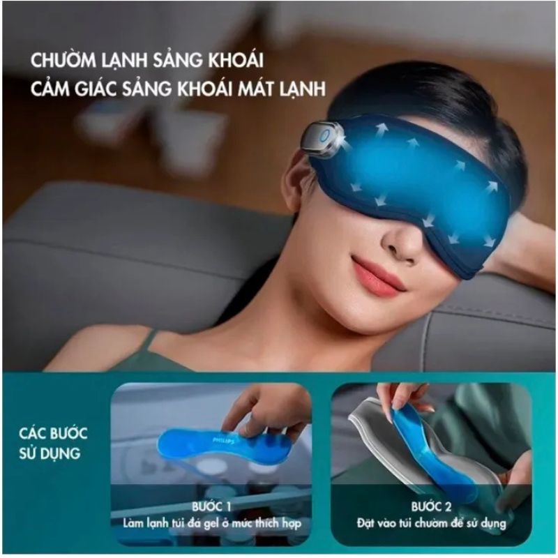 Máy massage mắt Philips PPM2301 - Hàng chính hãng