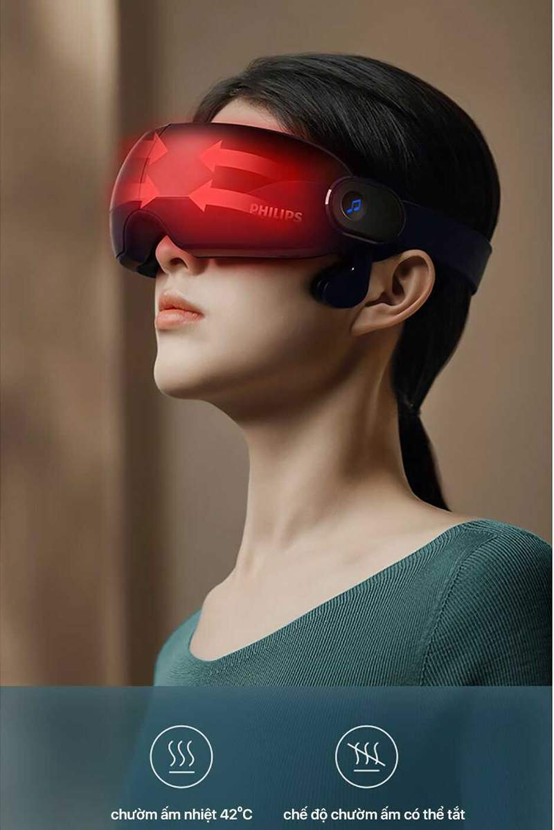 Máy massage mắt Philips PPM2702  - Hàng chính hãng