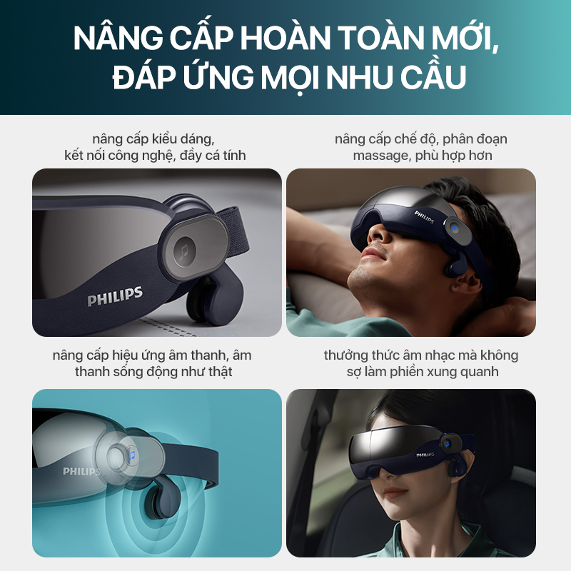 Máy massage mắt Philips PPM2702  - Hàng chính hãng