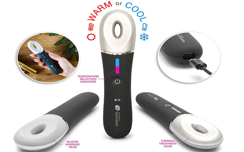Máy massage nóng lạnh vùng mắt Rio SKER - Hàng chính hãng
