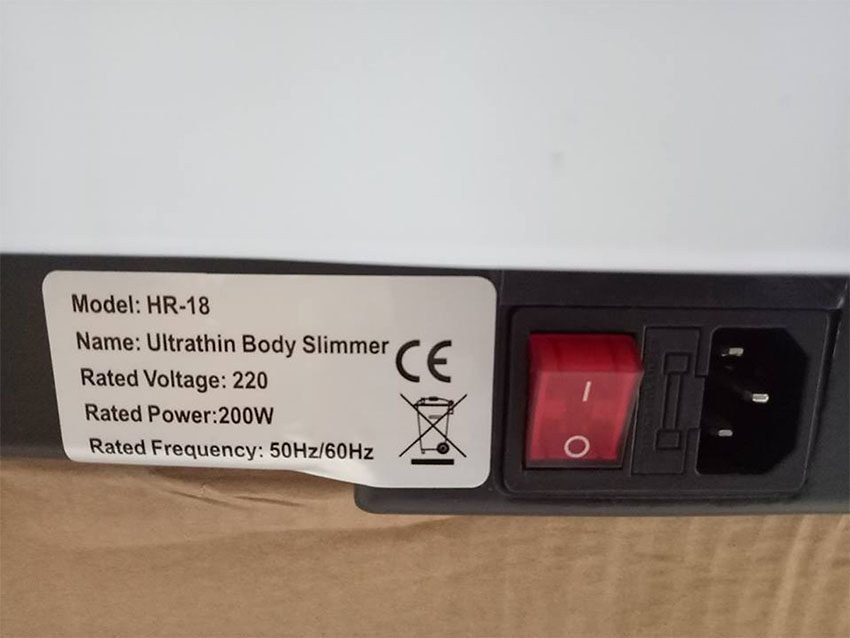 Máy rung lắc toàn thân Tengermai Ultrathin Body Slimmer HR-18 - Hàng chính hãng