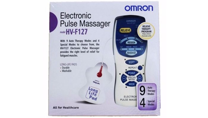 Máy massage trị liệu xung điện Omron HV-F127 - Hàng chính hãng