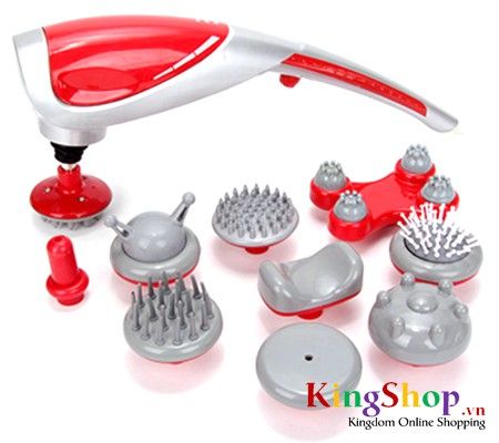 Máy mát-xa hồng ngoại 10 đầu Massager King S-1010 - Hàng chính hãng
