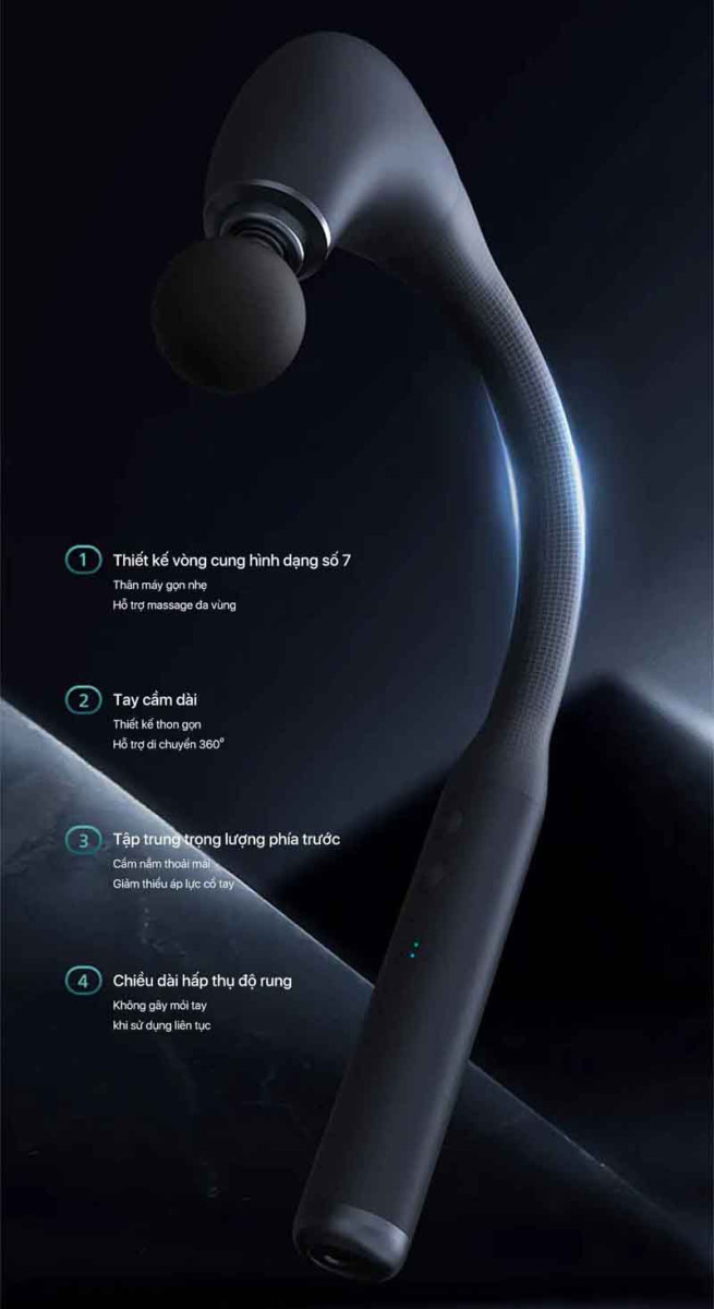 Máy massage cầm tay Philips PPM7331 - Hàng chính hãng