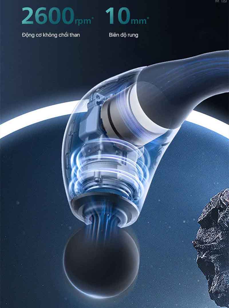 Máy massage cầm tay Philips PPM7331 - Hàng chính hãng