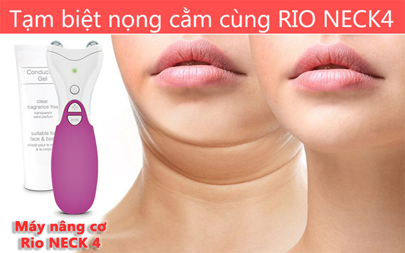 Máy nâng cơ và trẻ hóa da 60 Second Neck Toner Rio NECK4 - Hàng chính hãng