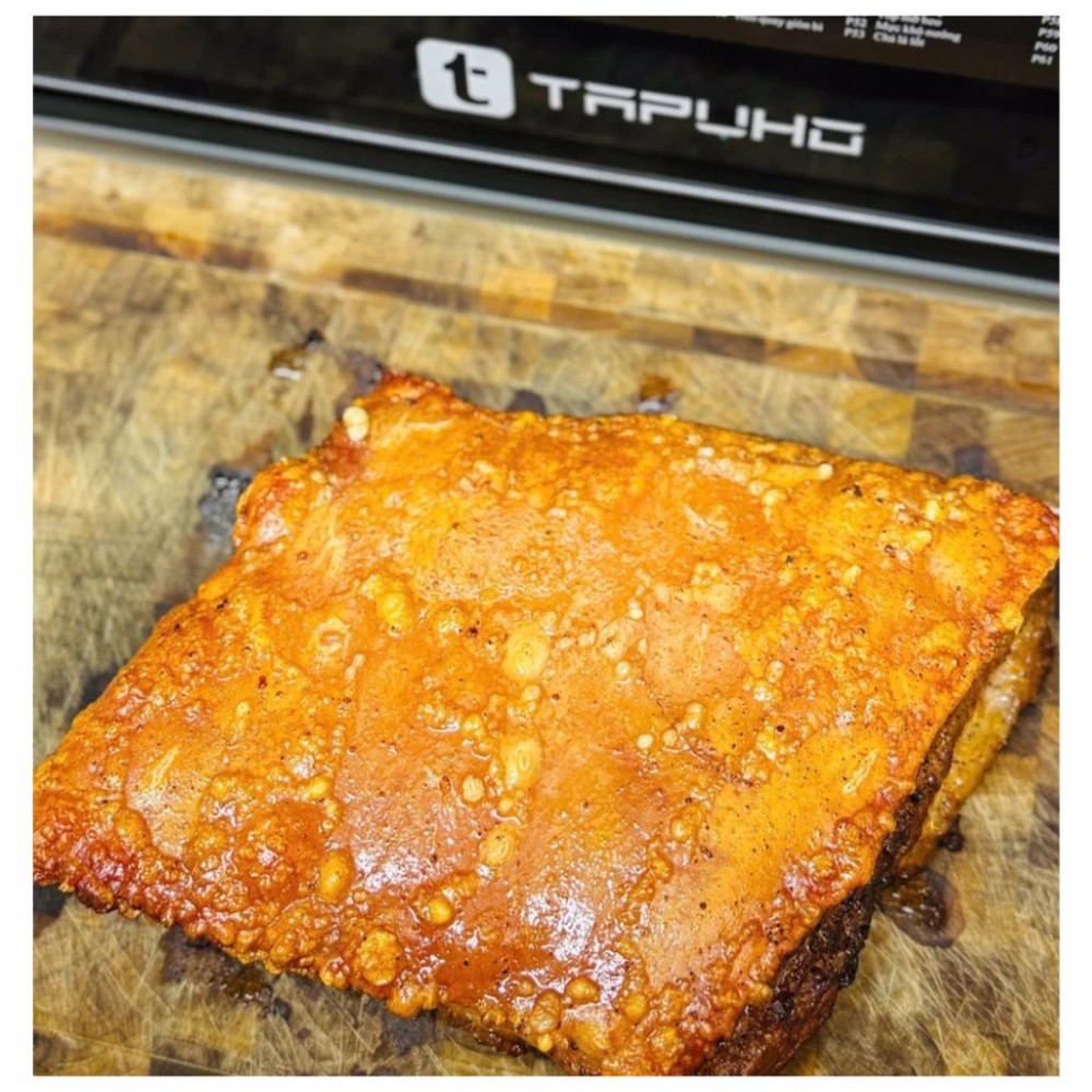 Làm món da heo chiên giòn với Tapuho TMC20 PrimeAI 