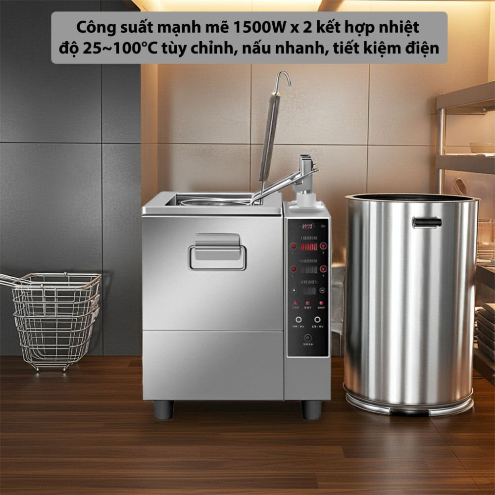 Máy nấu mì công nghiệp H&C CM-CZ2 - Hàng chính hãng