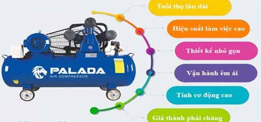 Máy nén khí Palada PA-75300L- TA-0.67/8 - Hàng chính hãng