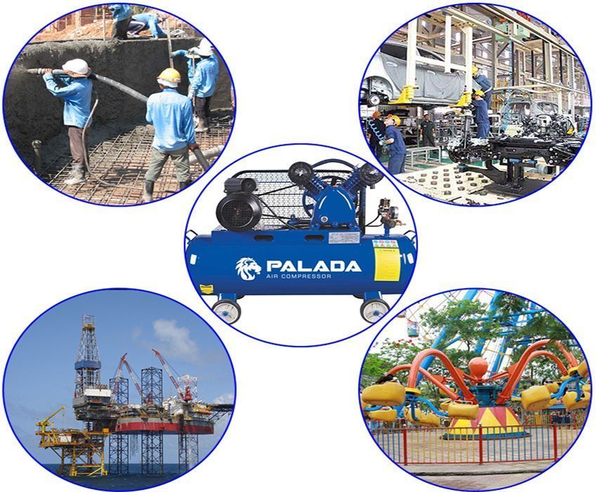 Ứng dụng của Máy nén khí Palada PA-10300A-TA-0.9/8
