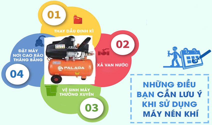 Máy nén khí Palada PA-224 - Hàng chính hãng