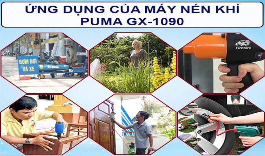 Máy nén khí Puma GX-1090 - Hàng chính hãng