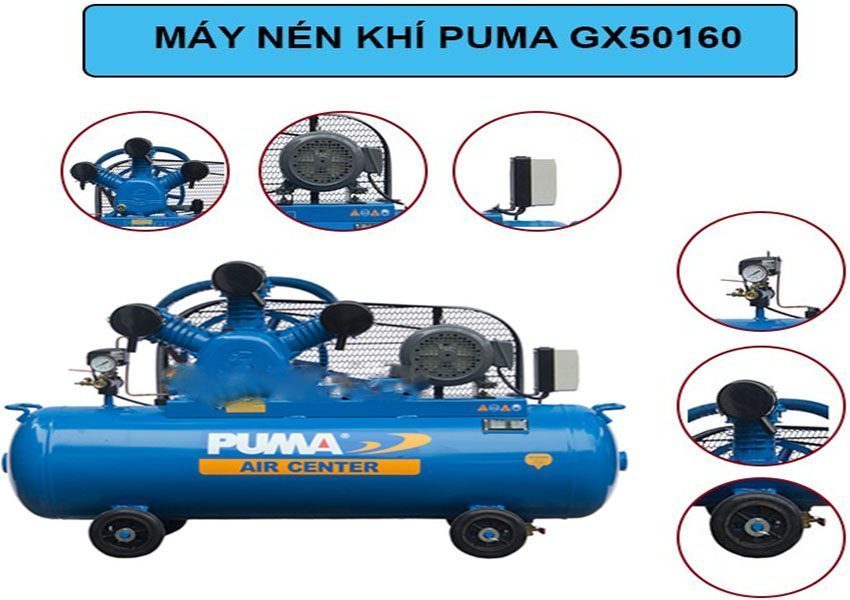 Máy nén khí Puma GX50160 - Hàng chính hãng