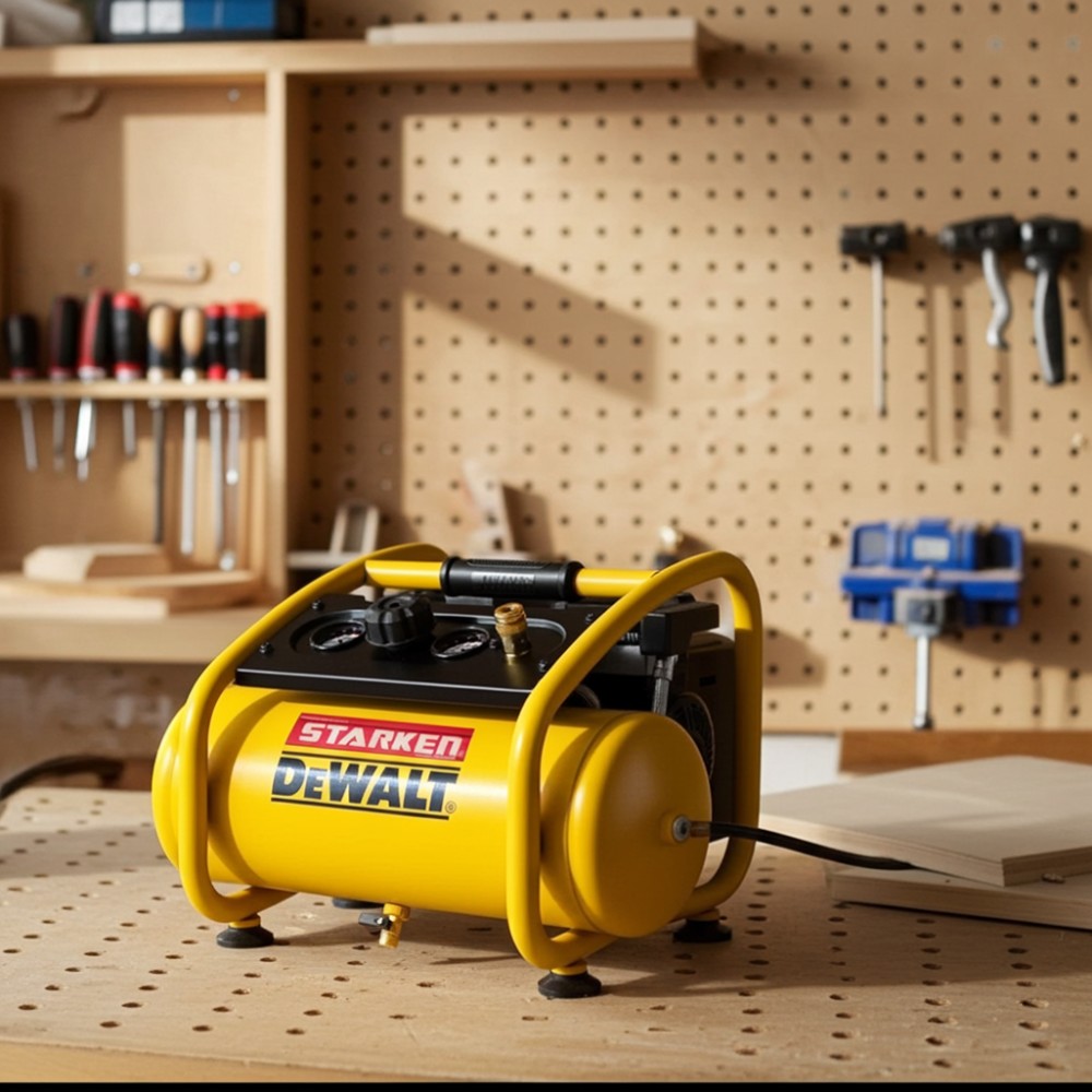 Máy nén khí không dầu 11 lít DeWalt DXCM3301181 - Hàng chính hãng