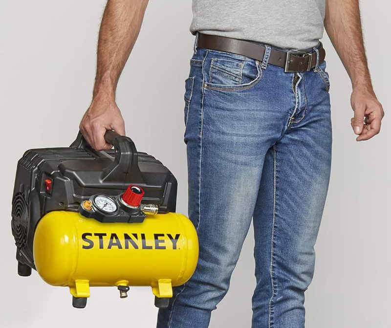 Máy nén khí không dầu 6L Stanley DST100/8/6 - Hàng chính hãng