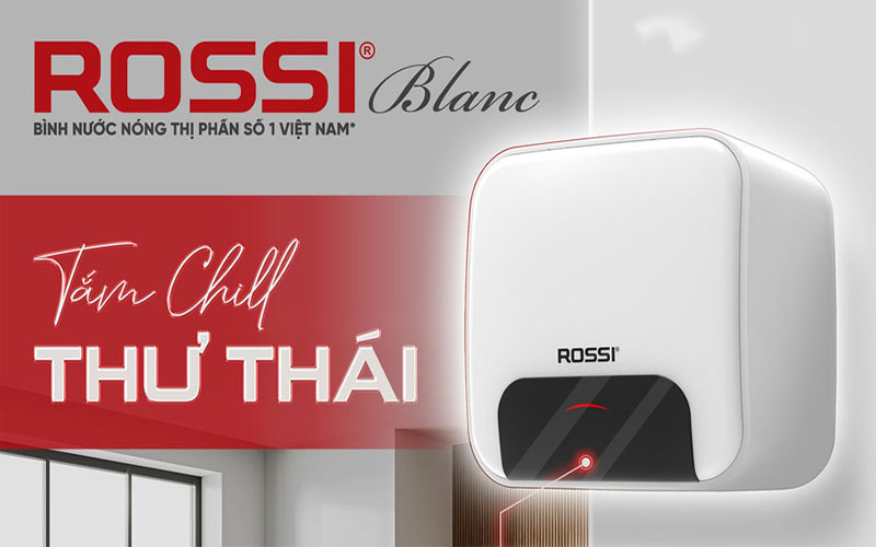 Máy nóng lạnh gián tiếp Rossi Blanc RBC30SQ - Hàng chính hãng