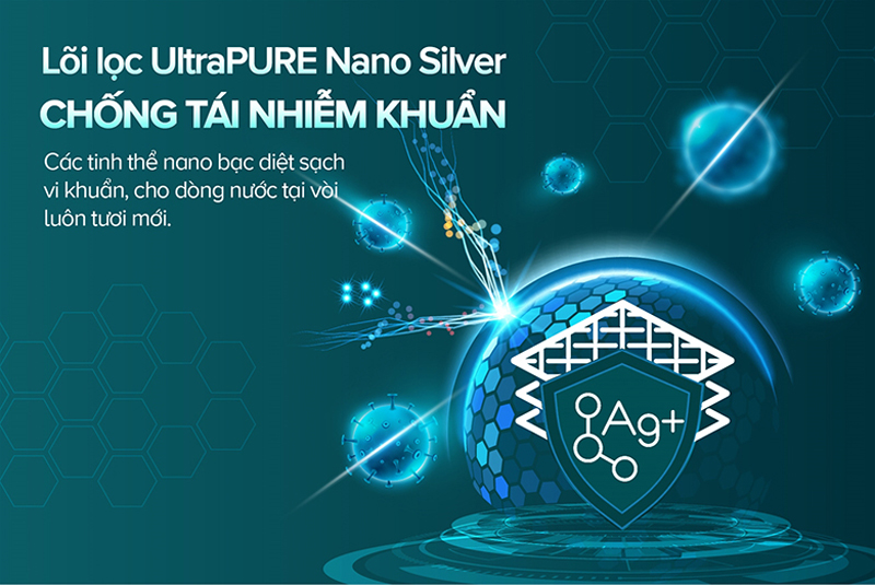 Máy lọc nước nóng lạnh RO Sunhouse SHA76620KL - Hàng chính hãng