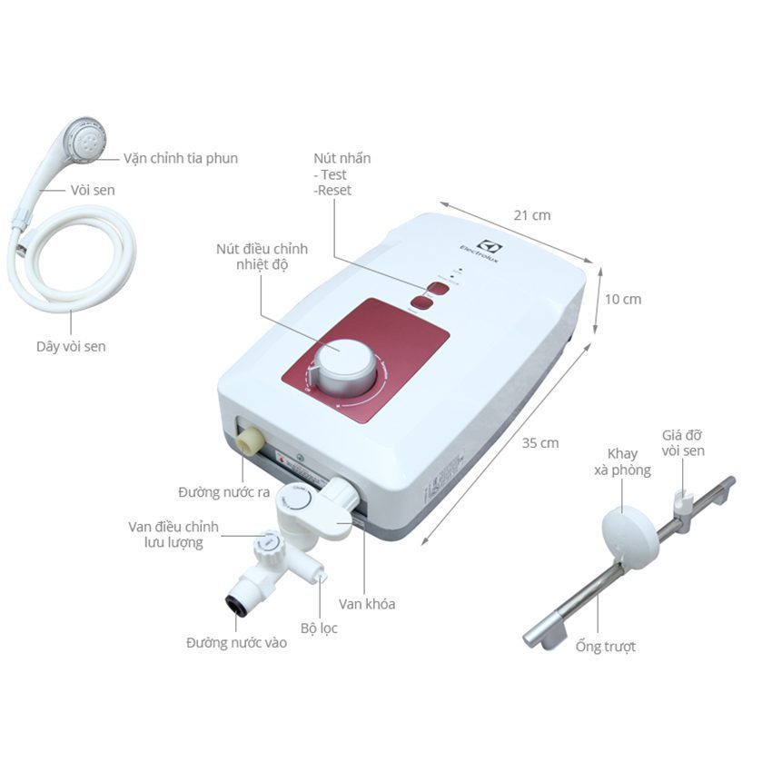 Máy nước nóng Electrolux EWE451GX-DWR - Hàng chính hãng