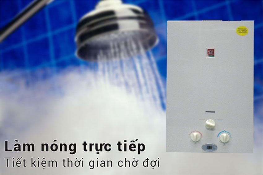 Máy nước nóng gas 10 lít Sakura SH-0810 - Hàng chính hãng