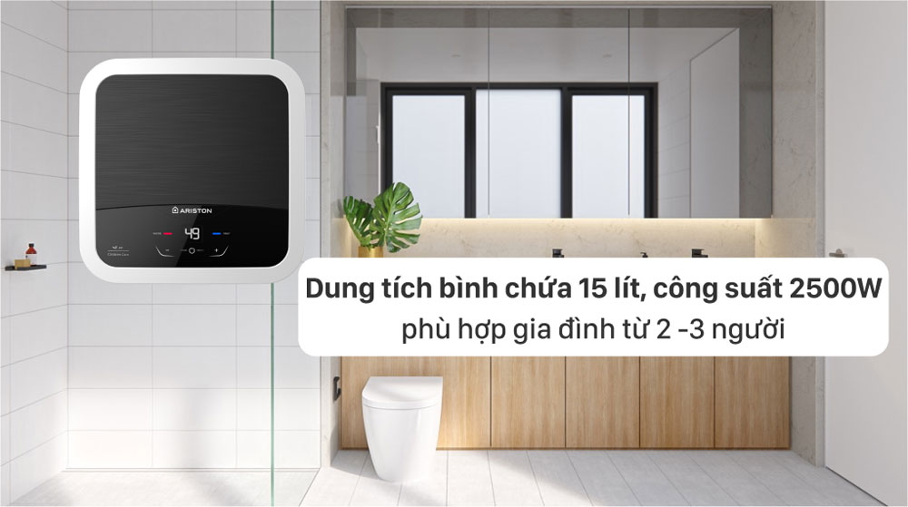 Máy nước nóng gián tiếp Ariston AN2 15 LUX-D - Hàng chính hãng