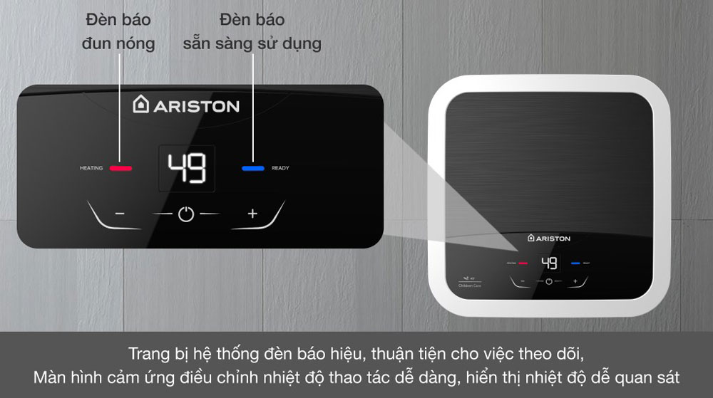 Máy nước nóng gián tiếp Ariston AN2 15 LUX-D - Hàng chính hãng