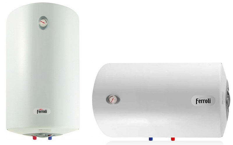 Máy nước nóng gián tiếp Ferroli AQUASTORE E125L - Hàng chính hãng