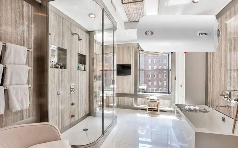 Máy nước nóng gián tiếp Ferroli AQUASTORE 80L - Hàng chính hãng