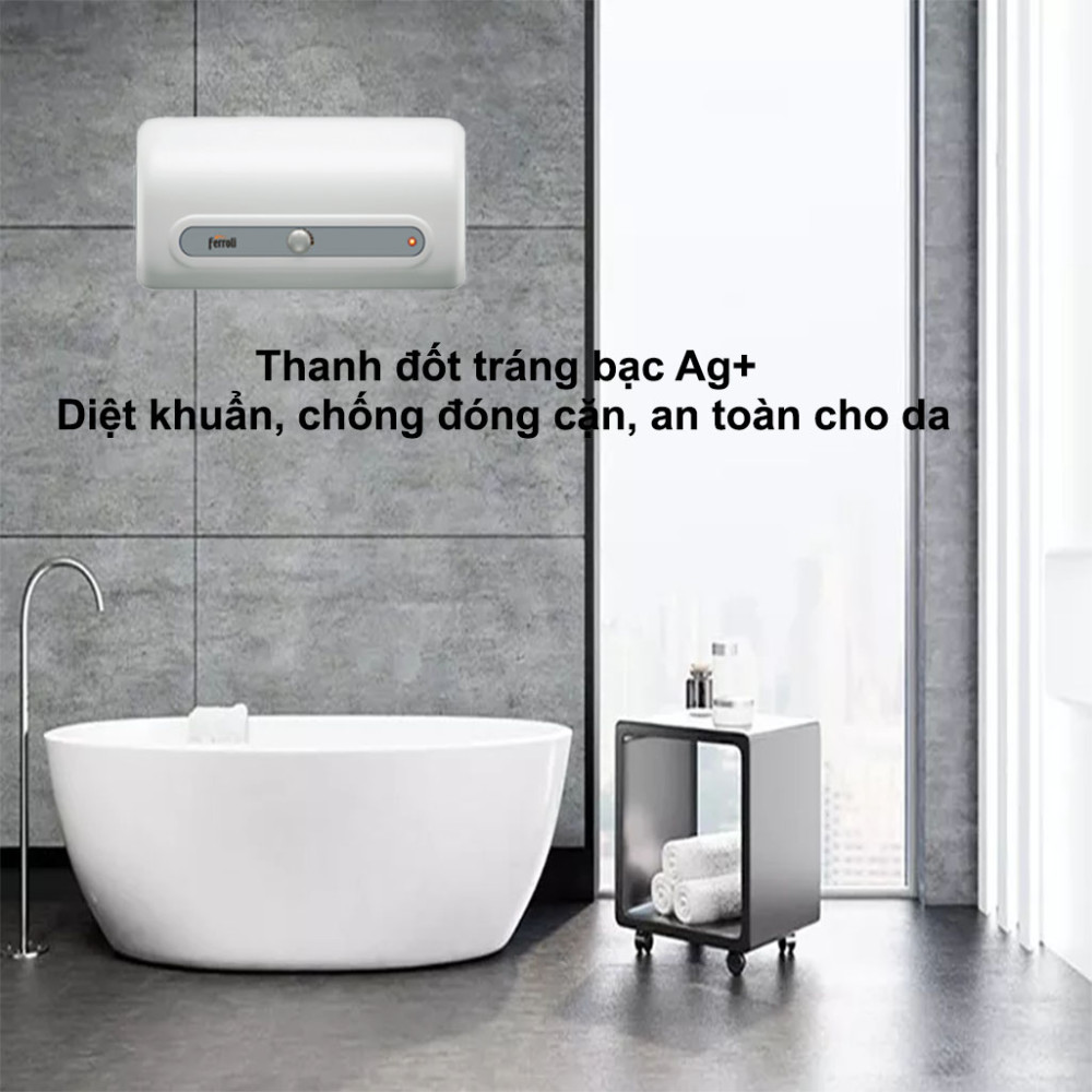 Máy nước nóng gián tiếp Ferroli QQ-AG+ 15L - Hàng chính hãng