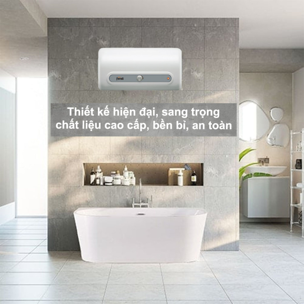 Máy nước nóng gián tiếp Ferroli QQ-AG+ 20L - Hàng chính hãng