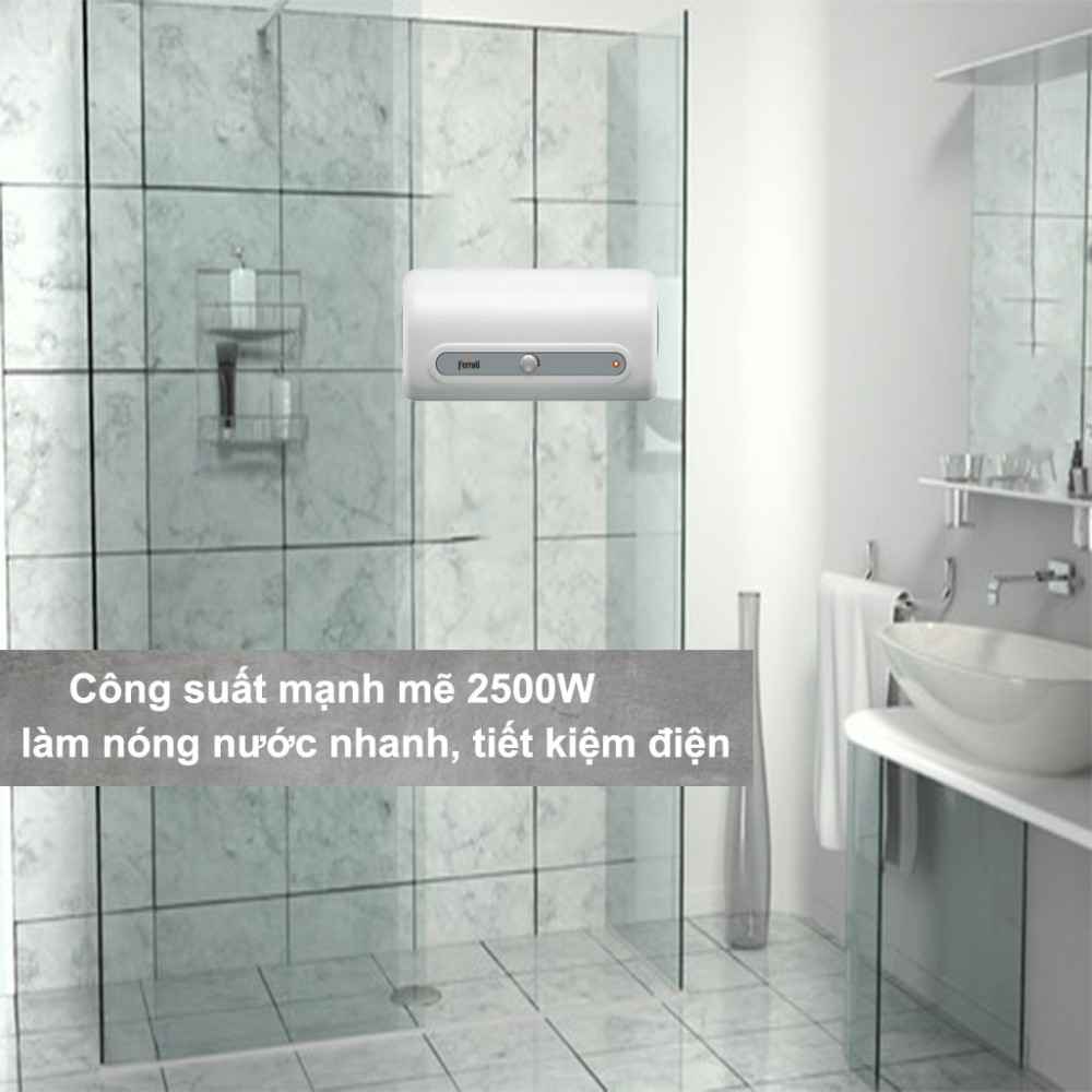 Máy nước nóng gián tiếp Ferroli QQ-AG+ 30L - Hàng chính hãng