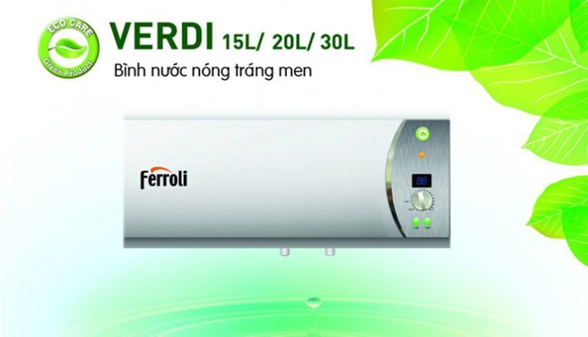 Máy nước nóng gián tiếp Ferroli Verdi 15L SE - Hàng chính hãng