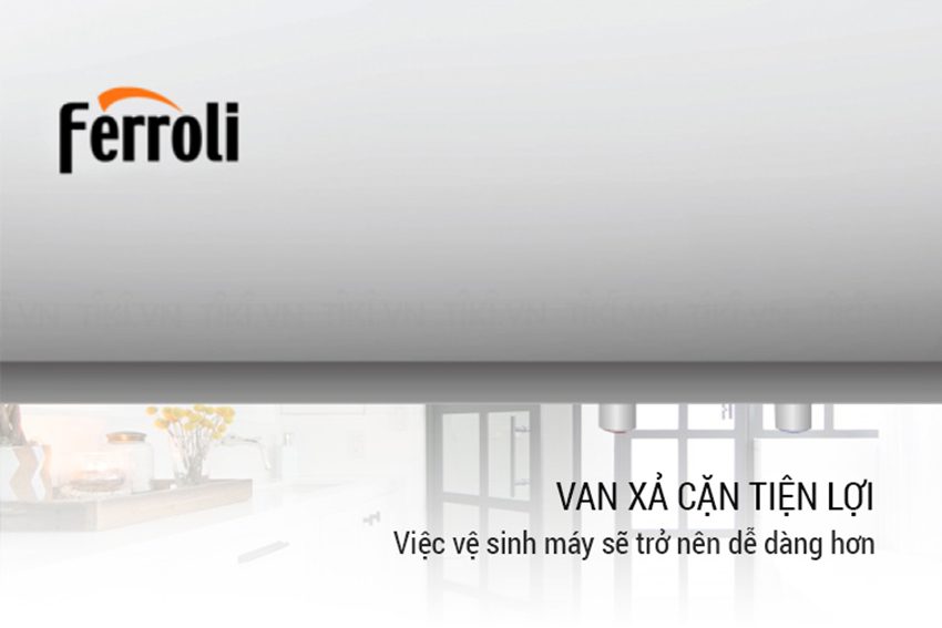 Máy nước nóng gián tiếp Ferroli Verdi 15L TE - Hàng chính hãng