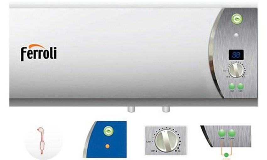 Máy nước nóng gián tiếp Ferroli Verdi 30L SE - Hàng chính hãng