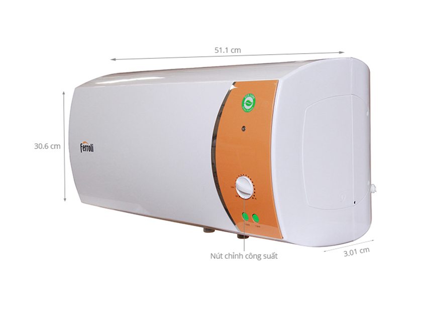 Máy nước nóng gián tiếp Ferroli Verdi 30L TE - Hàng chính hãng