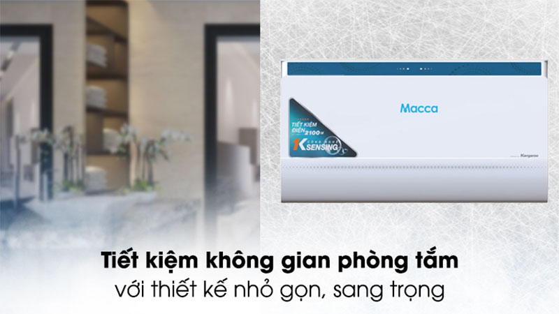 Thiết kế của Máy nước nóng gián tiếp Kangaroo KG75A2