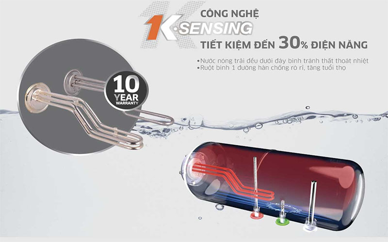 Máy nước nóng gián tiếp Kangaroo KG77A3 - Hàng chính hãng