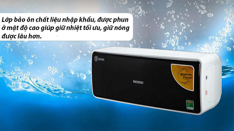 Bình nước nóng gián tiếp Rossi S-Series RSS-20SL - Hàng chính hãng