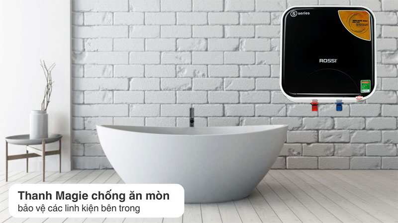 Bình nước nóng gián tiếp Rossi S-Series RSS-20SQ - Hàng chính hãng